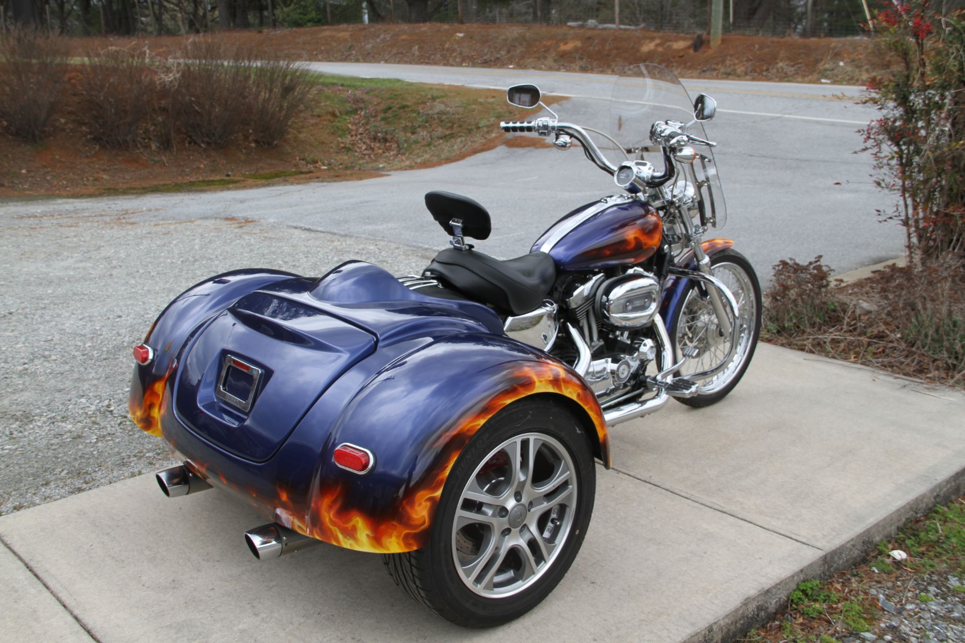 2008 Harley-Davidson Sportster XL 1200 Custom in Hendersonville, North Carolina - Photo 2