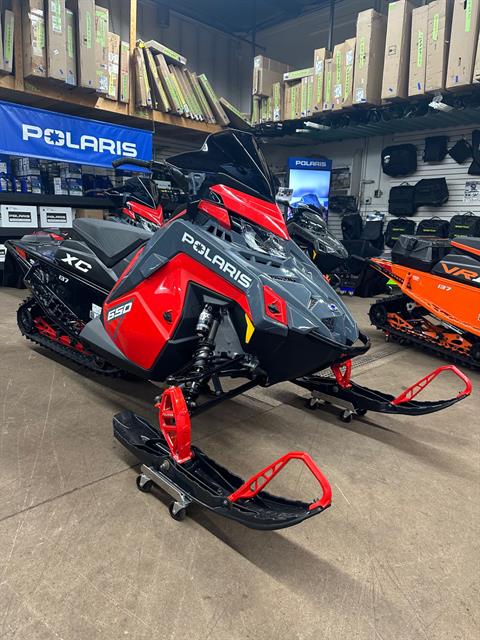 2024 Polaris 650 Indy XC 137 ES in Ironwood, Michigan