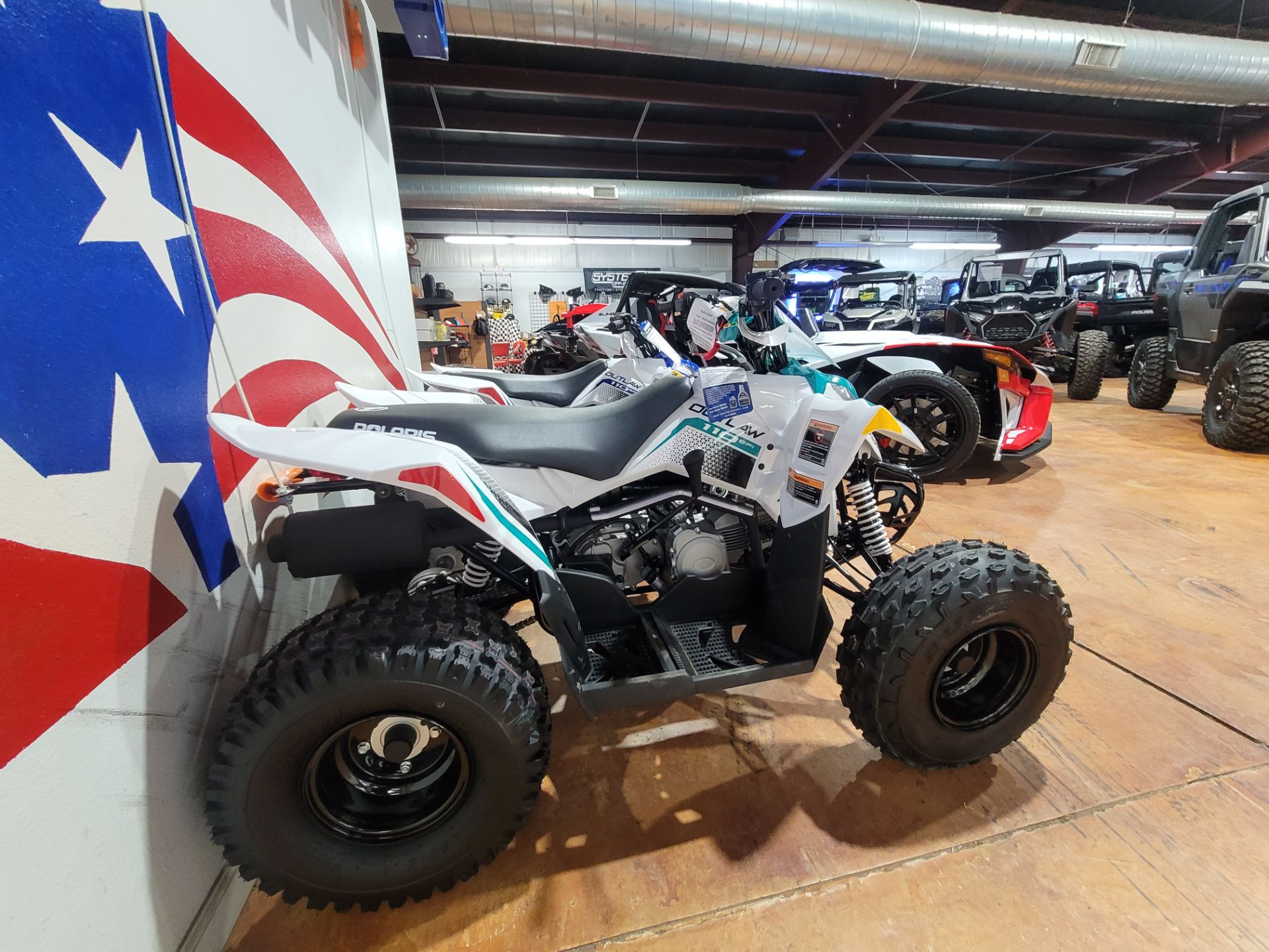 2025 Polaris Outlaw 110 EFI in Loxley, Alabama - Photo 1