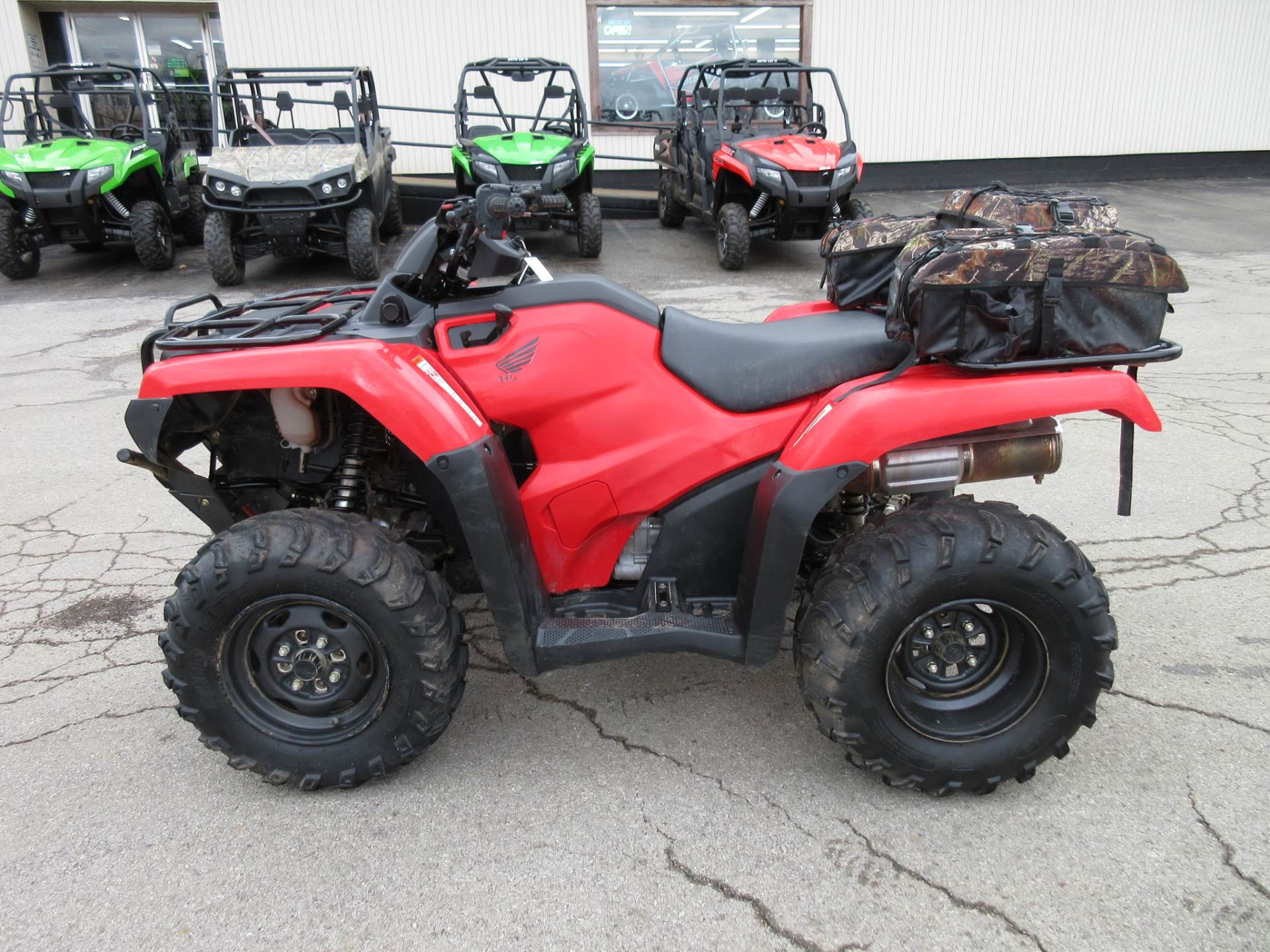 2015 Honda Rancher 420 4x4 Electric Shift W/ Winch & Storage Bag - Used ...