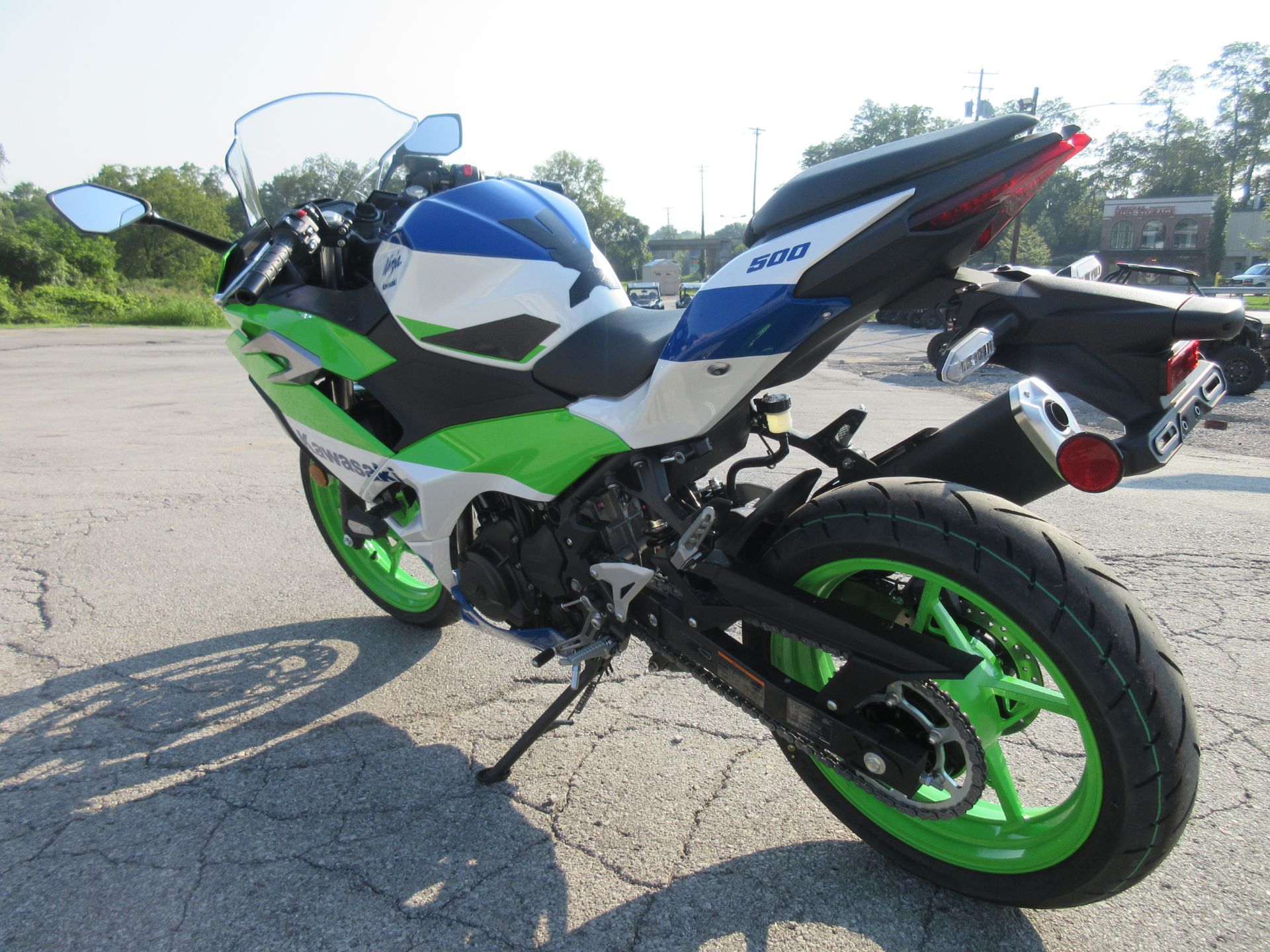 2024 Kawasaki Ninja 500 SE 40th Anniversary Edition ABS in Georgetown, Kentucky - Photo 8