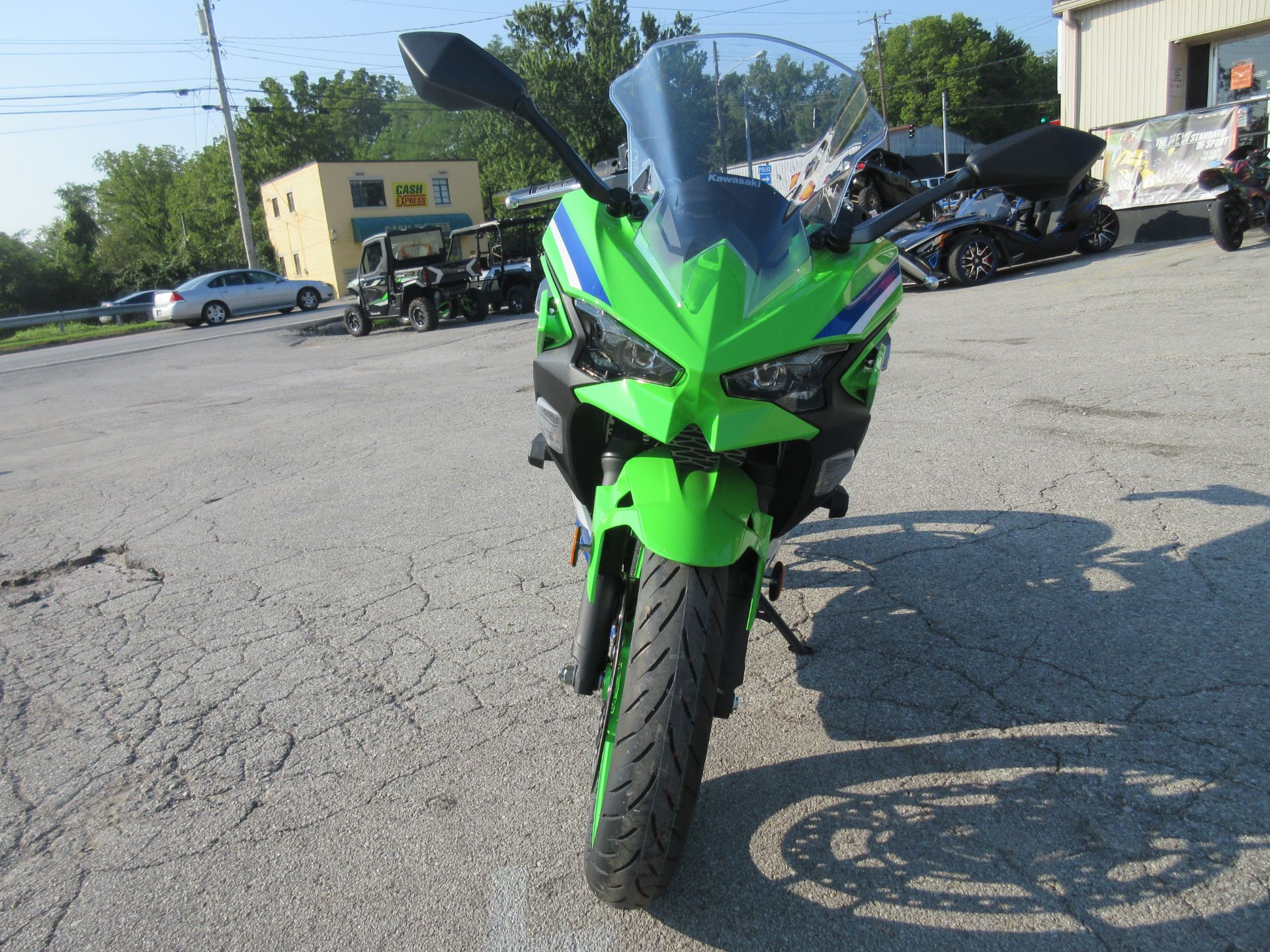 2024 Kawasaki Ninja 500 SE 40th Anniversary Edition ABS in Georgetown, Kentucky - Photo 11