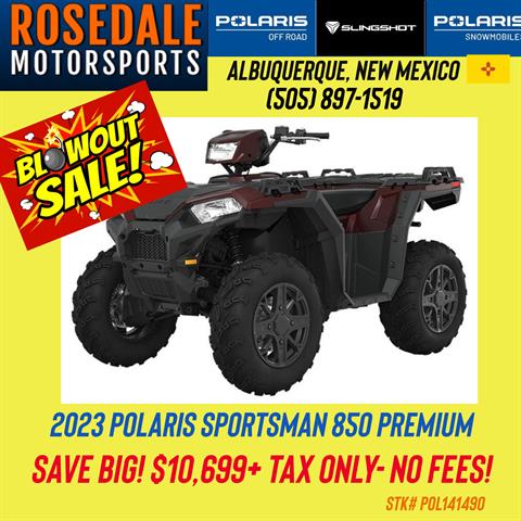 2023 Polaris Sportsman 850 Premium in Albuquerque, New Mexico