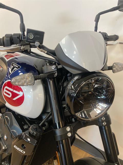 2025 Triumph Trident 660 Triple Tribute Edition in Mahwah, New Jersey - Photo 3
