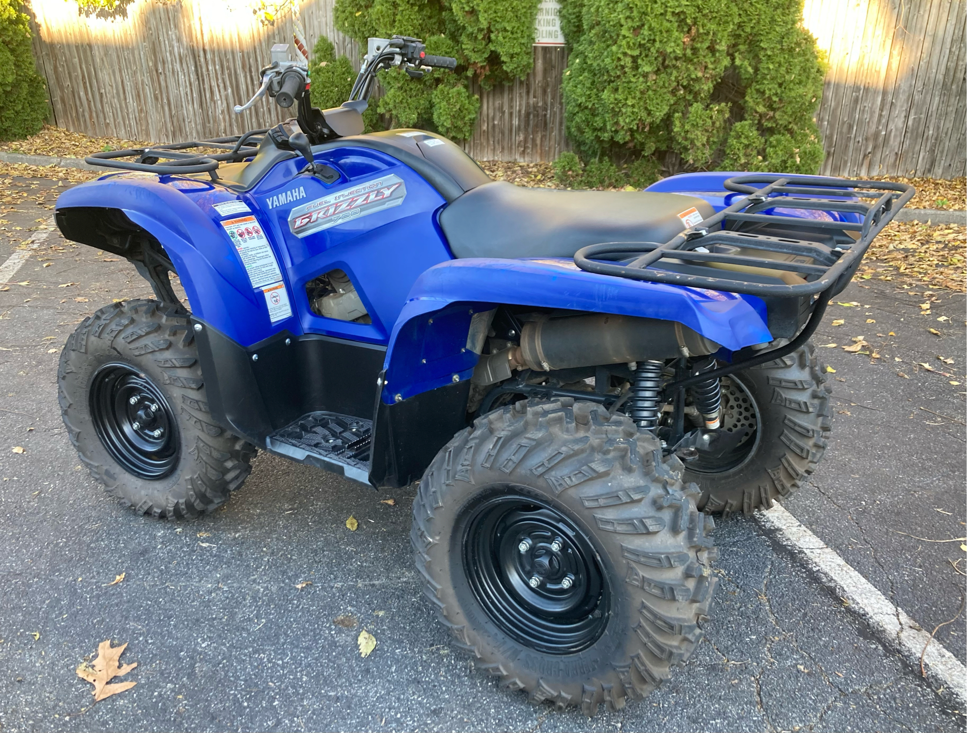 2013 Yamaha Grizzly 700 FI Auto. 4x4 in Mahwah, New Jersey - Photo 2