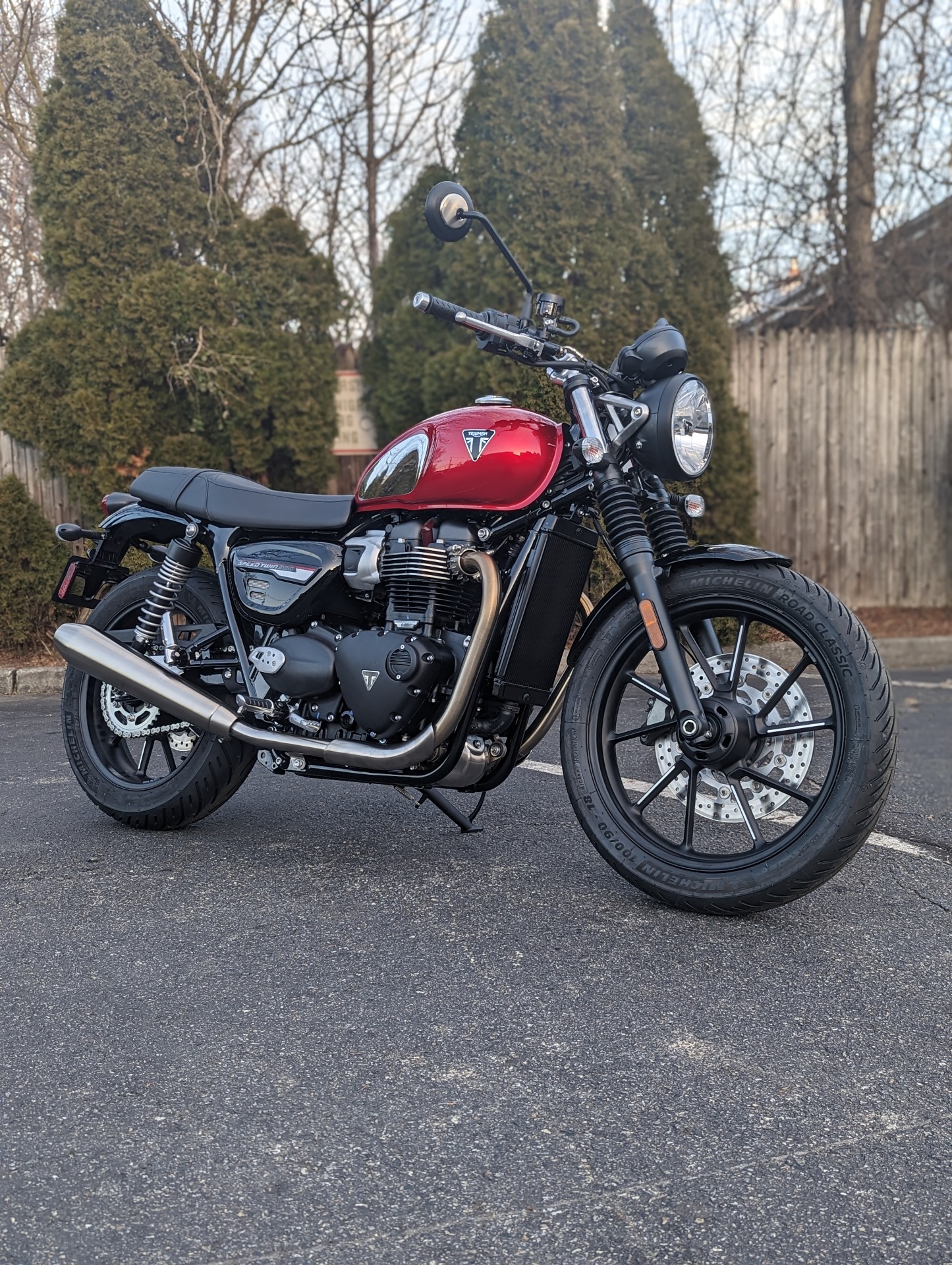 2023 Triumph Speed Twin 900 Chrome Edition in Mahwah, New Jersey - Photo 1
