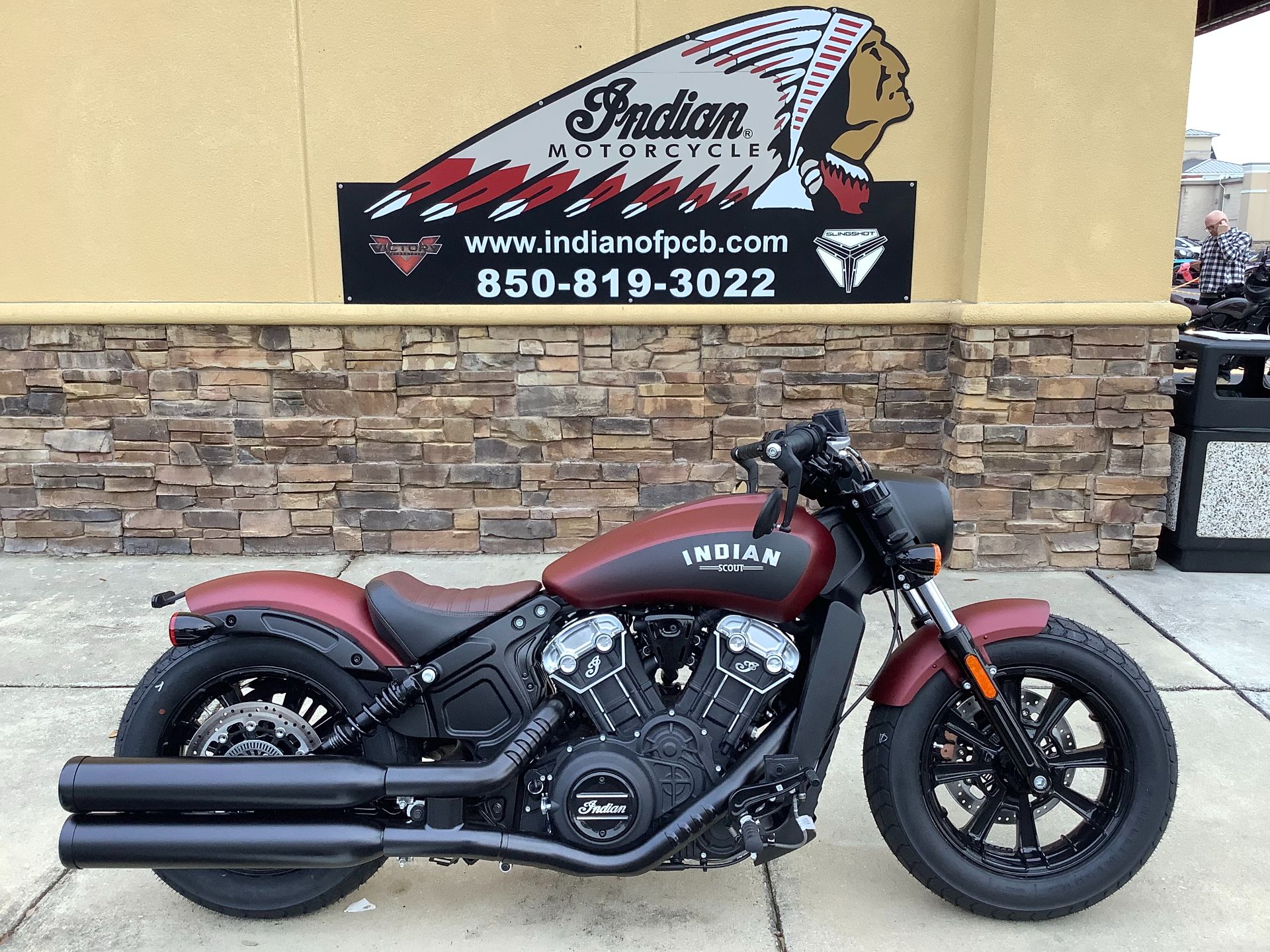 2023 Indian Motorcycle Scout® Bobber ABS Icon in Panama City Beach, Florida - Photo 1