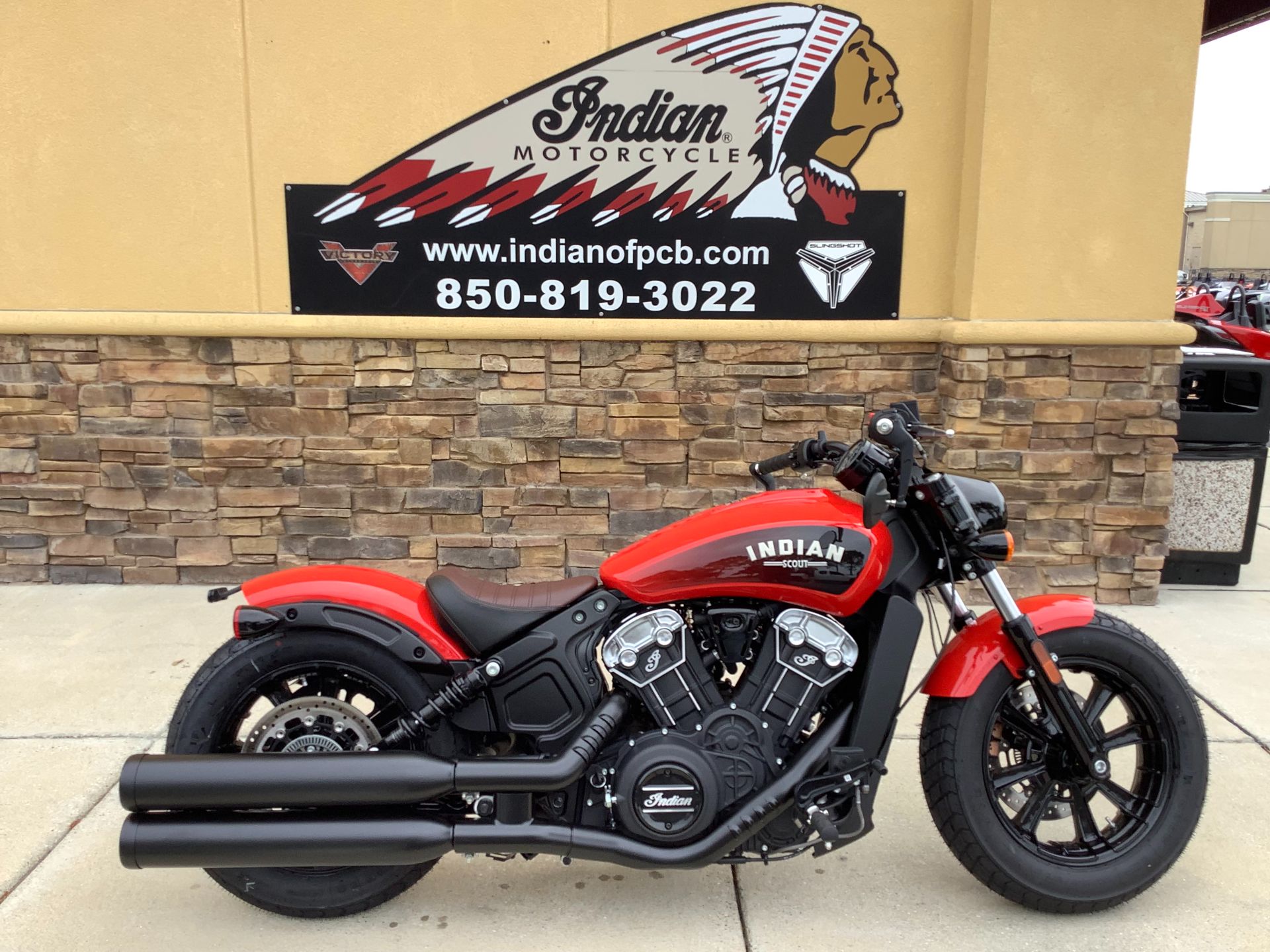 2023 Indian Motorcycle SCOUT BOBBER ABS ICON in Panama City Beach, Florida - Photo 1