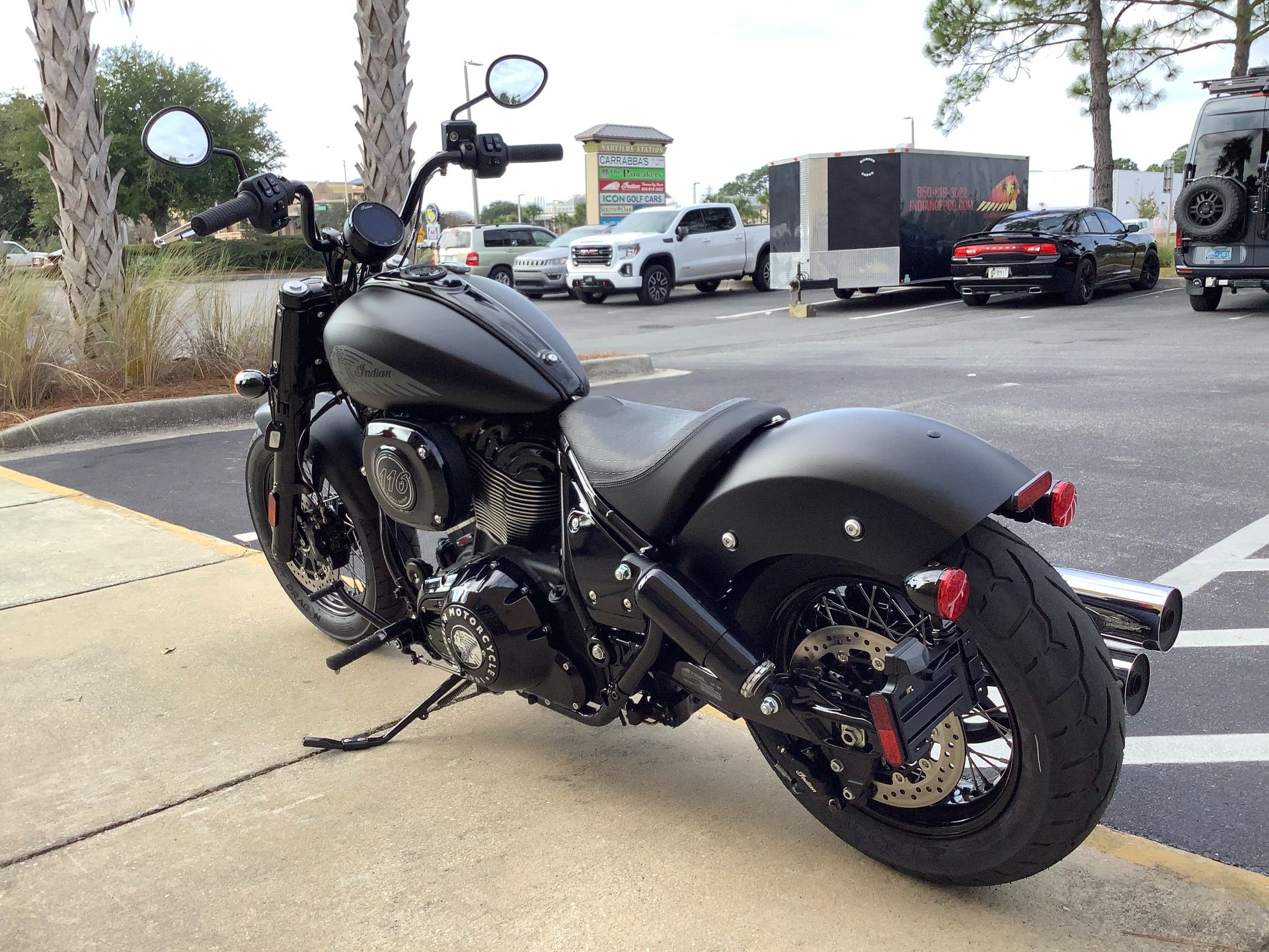 2022 Indian Motorcycle Chief Bobber Dark Horse® in Panama City Beach, Florida - Photo 4