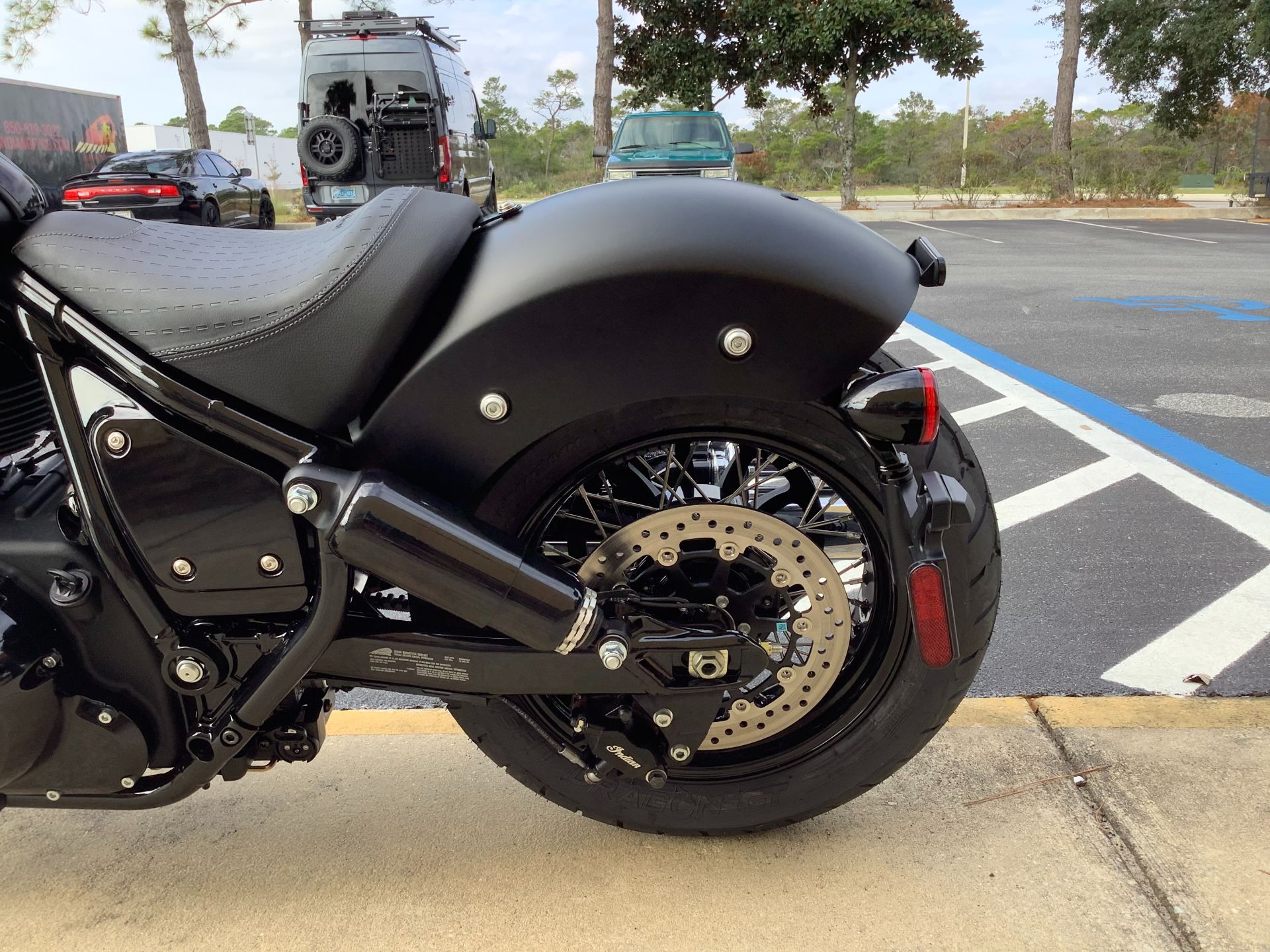 2022 Indian Motorcycle Chief Bobber Dark Horse® in Panama City Beach, Florida - Photo 10