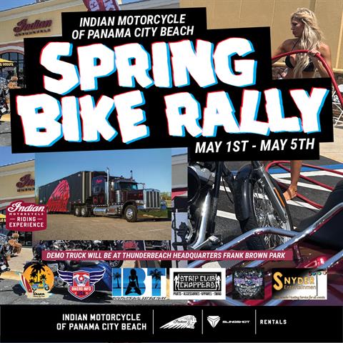 Spring Bike Rally All Week! 