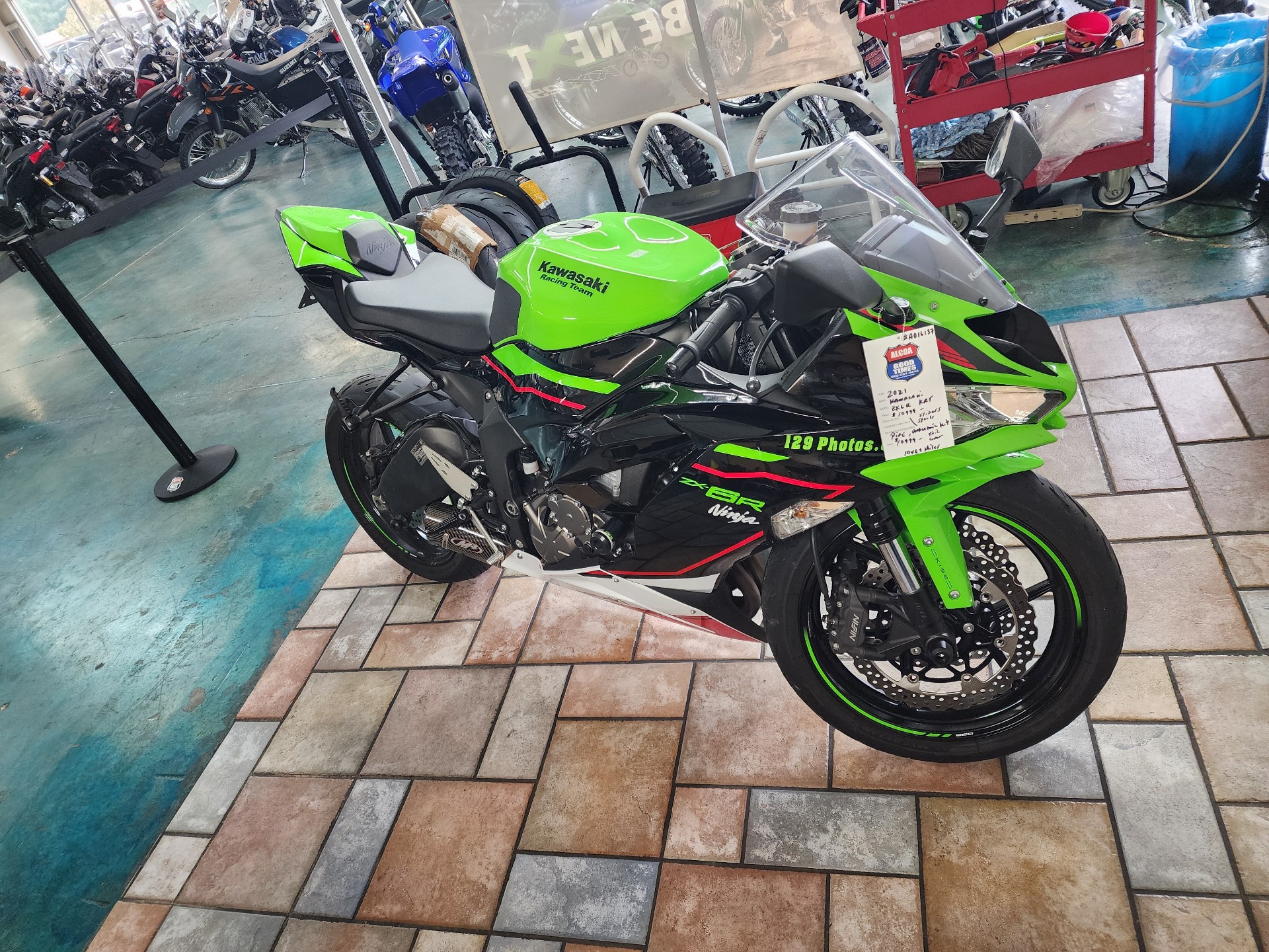 2021 Kawasaki Ninja ZX-6R ABS KRT Edition in Louisville, Tennessee - Photo 1