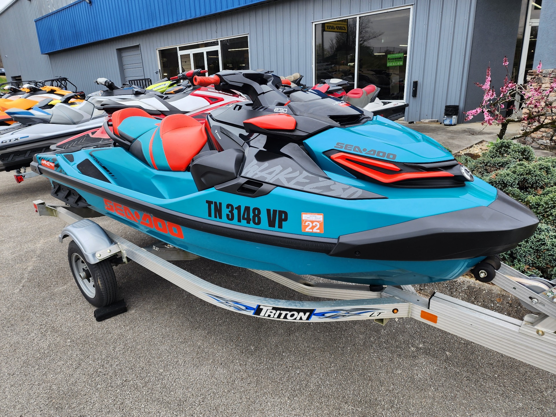 2019 Sea-Doo WAKE Pro 230 iBR + Sound System in Louisville, Tennessee - Photo 1