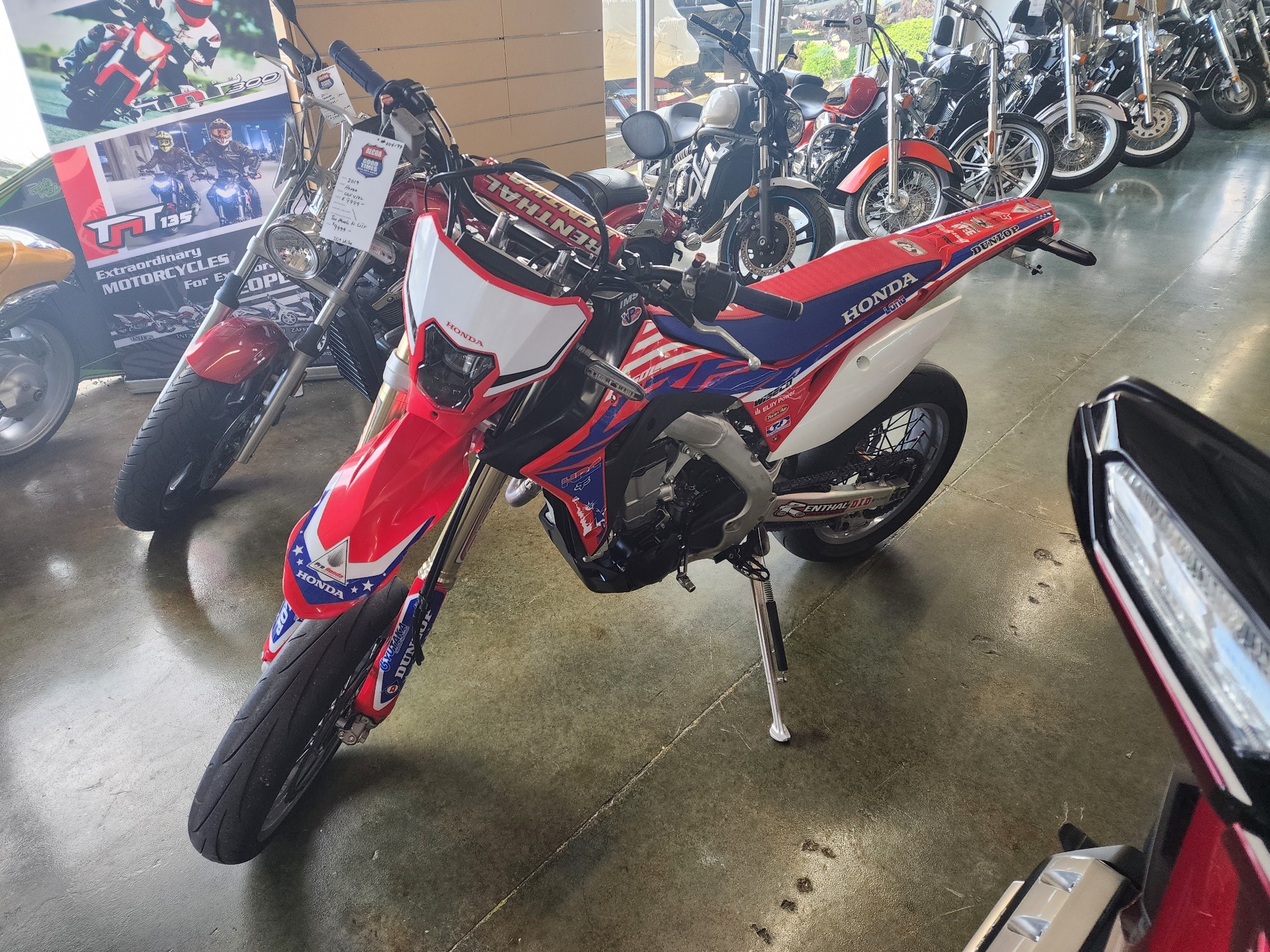 2019 Honda CRF450L in Louisville, Tennessee - Photo 2