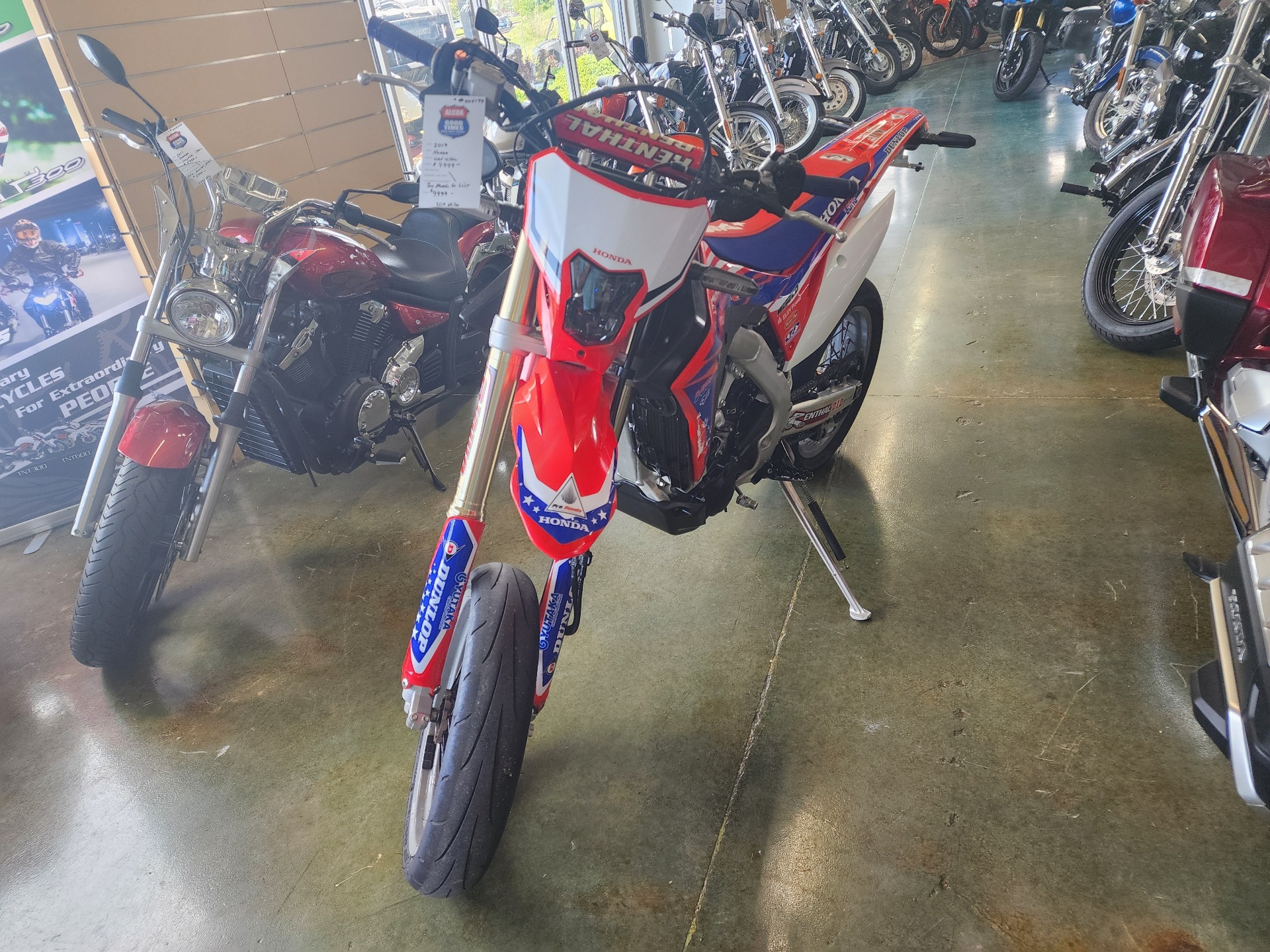 2019 Honda CRF450L in Louisville, Tennessee - Photo 3