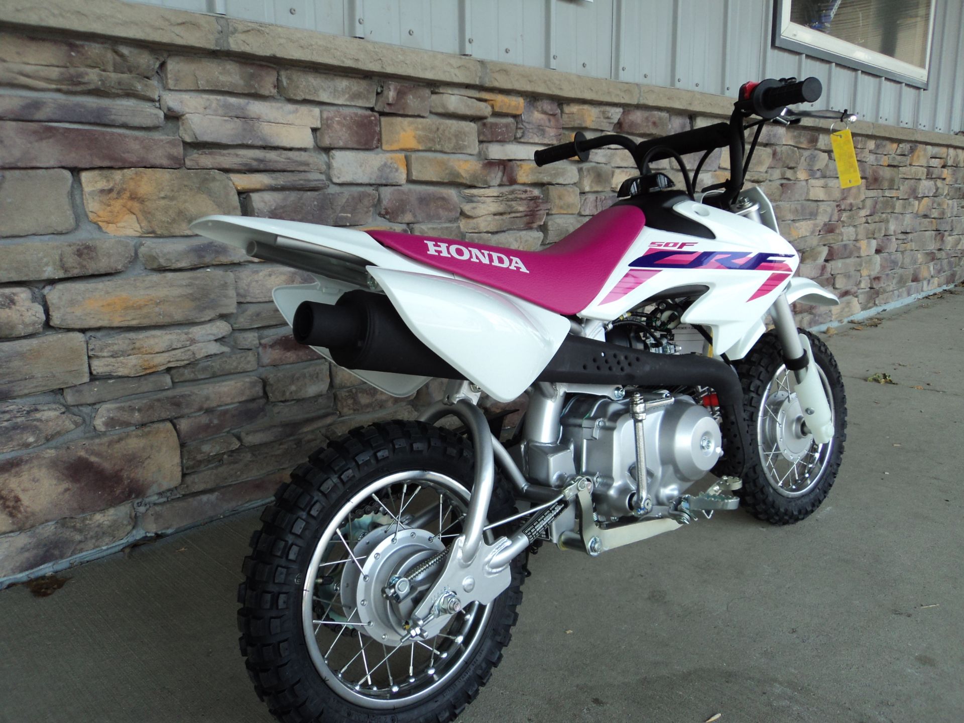 New 2024 Honda CRF50F Motorcycles in Delano MN N/A White