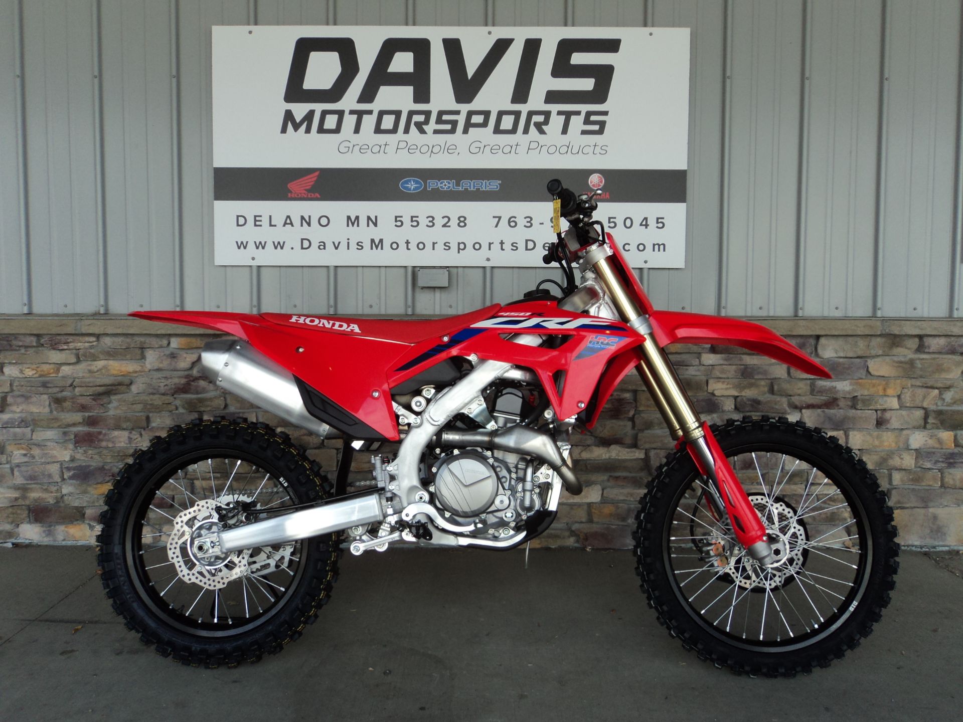 New 2024 Honda CRF450R Motorcycles in Delano MN N/A Red