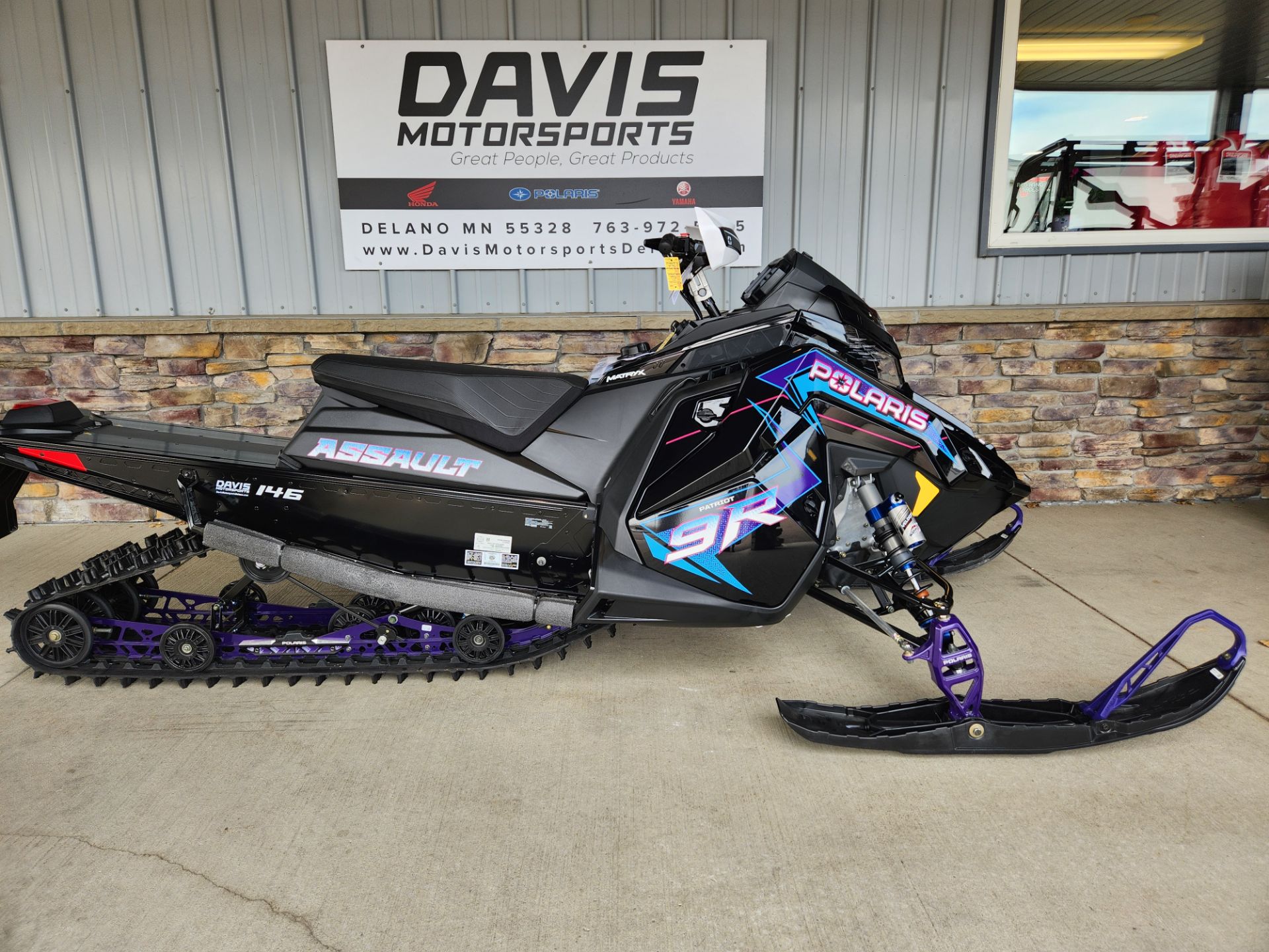 New 2025 Polaris Patriot 9R Switchback Assault 146 70th Anniversary ...