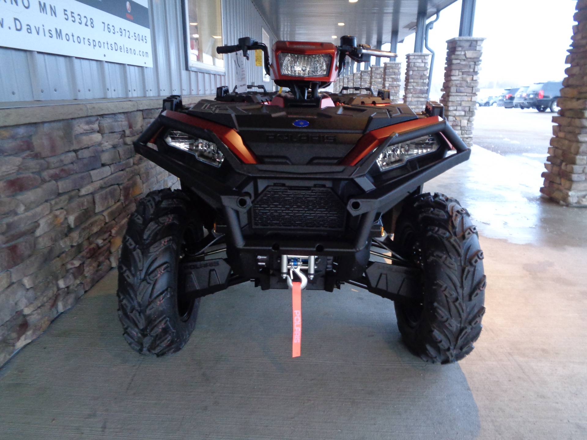 New 21 Polaris Sportsman 850 Premium Trail Package Atvs In Delano Mn N A Matte Orange Rust