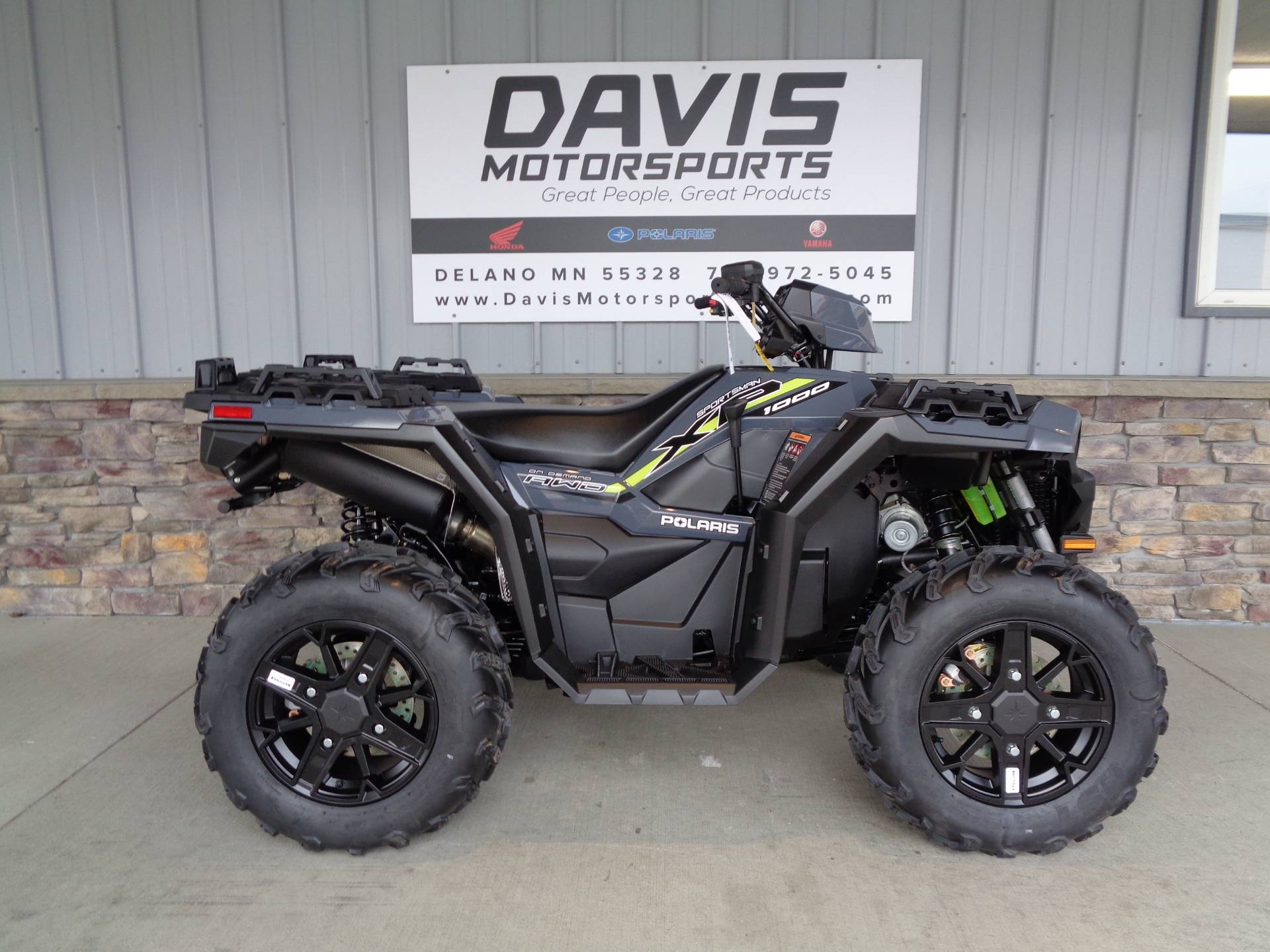 New 21 Polaris Sportsman Xp 1000 Atvs In Delano Mn N A Stealth Gray