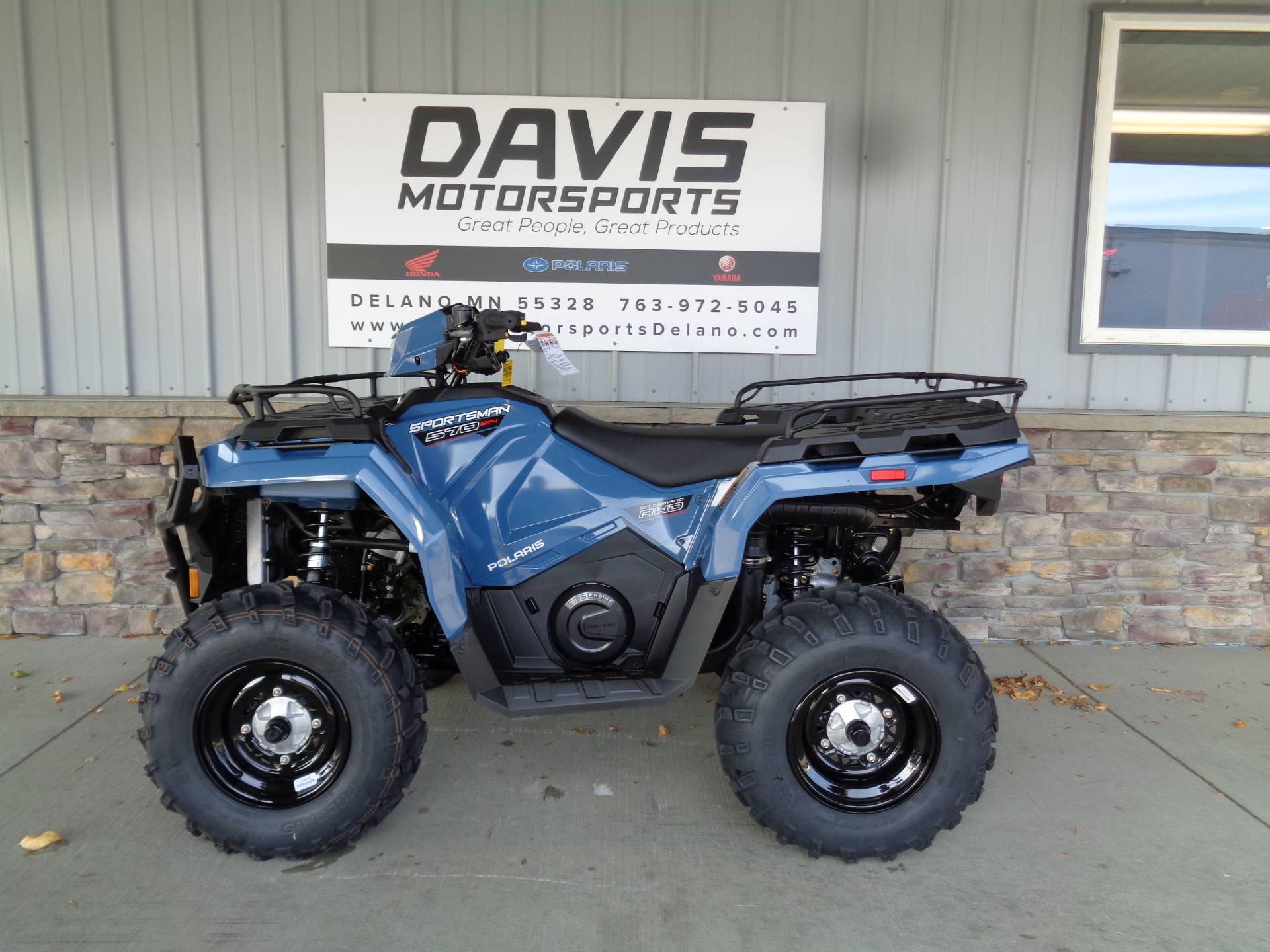 New 21 Polaris Sportsman 570 Eps Atvs In Delano Mn N A Zenith Blue