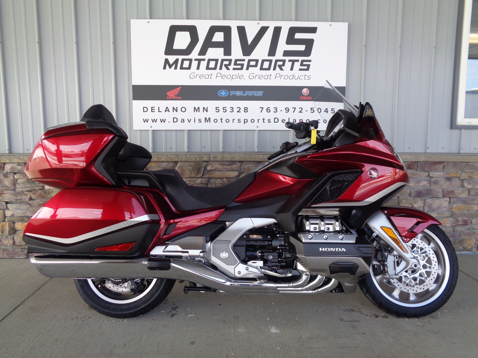 New 21 Honda Gold Wing Tour Automatic Dct Motorcycles In Delano Mn N A Candy Ardent Red