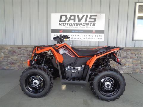 New 21 Polaris Scrambler 850 Atvs In Delano Mn N A Orange Burst