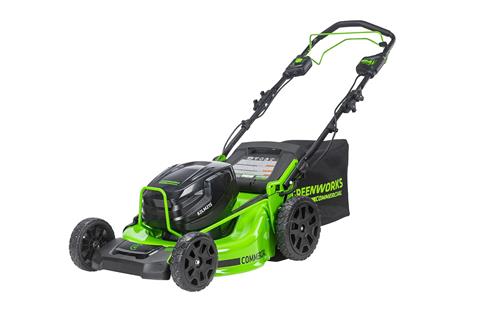 2023 Greenworks Tools 82V 21" Brushless Self-Propelled Mower with 8Ah Battery and Dual Port Charger in North Adams, Massachusetts - Photo 1
