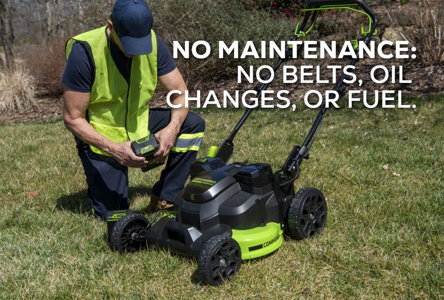 Greenworks Tools 82V 25" Self Propelled Mower with 8Ah Battery and Dual Port Charger in North Adams, Massachusetts - Photo 6