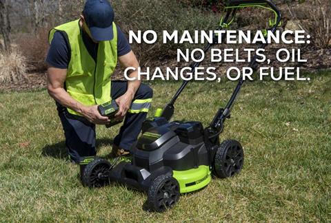 Greenworks Tools 82V 25" Self Propelled Mower with 8Ah Battery and Dual Port Charger in North Adams, Massachusetts - Photo 6