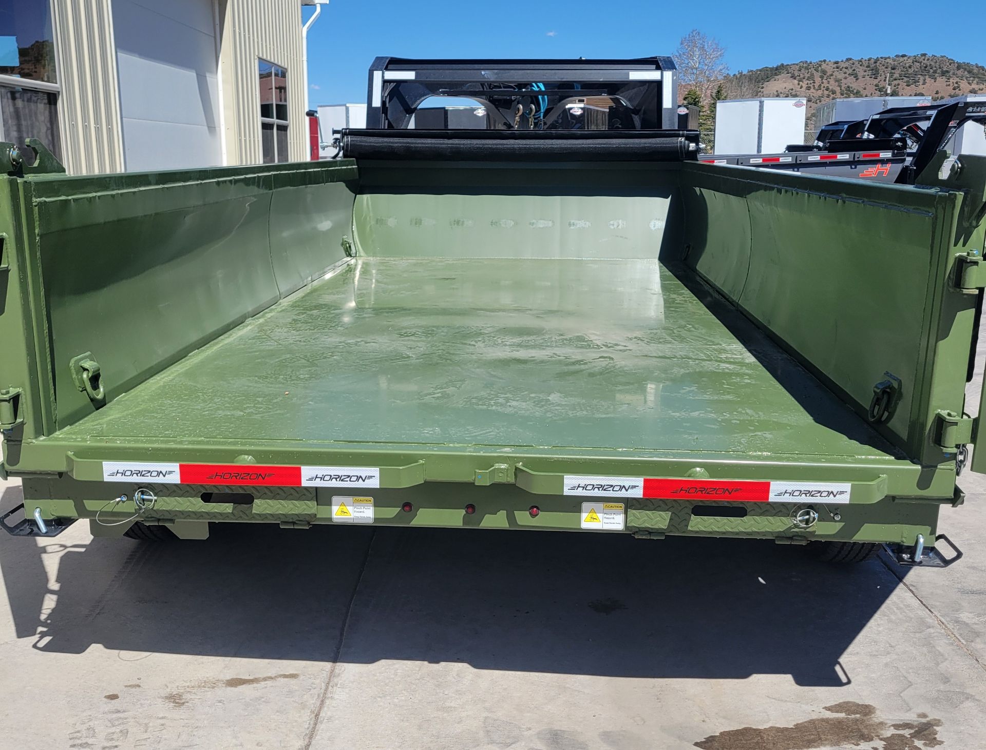 2024 Horizon Trailers 80.5X14 GOOSENECK DUMP 2' SIDES in South Fork, Colorado - Photo 6