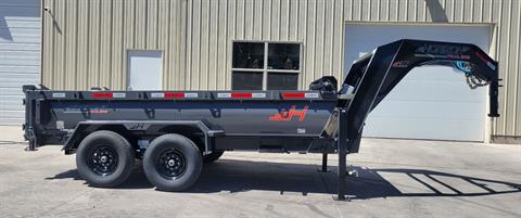 2024 Horizon Trailers 80.5X14 GOOSENECK DUMP 2' SIDES in South Fork, Colorado - Photo 1