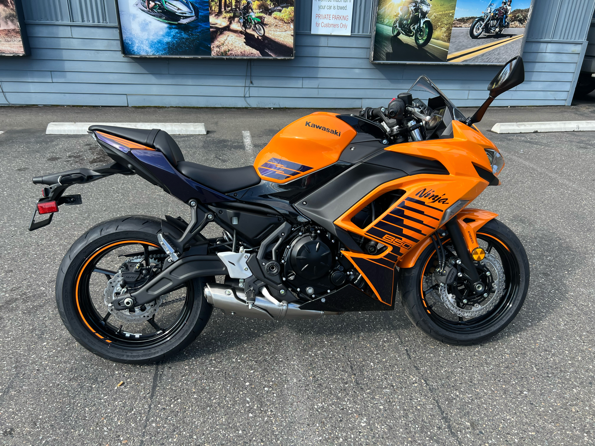 2025 Kawasaki Ninja 650 ABS in Bellingham, Washington - Photo 1