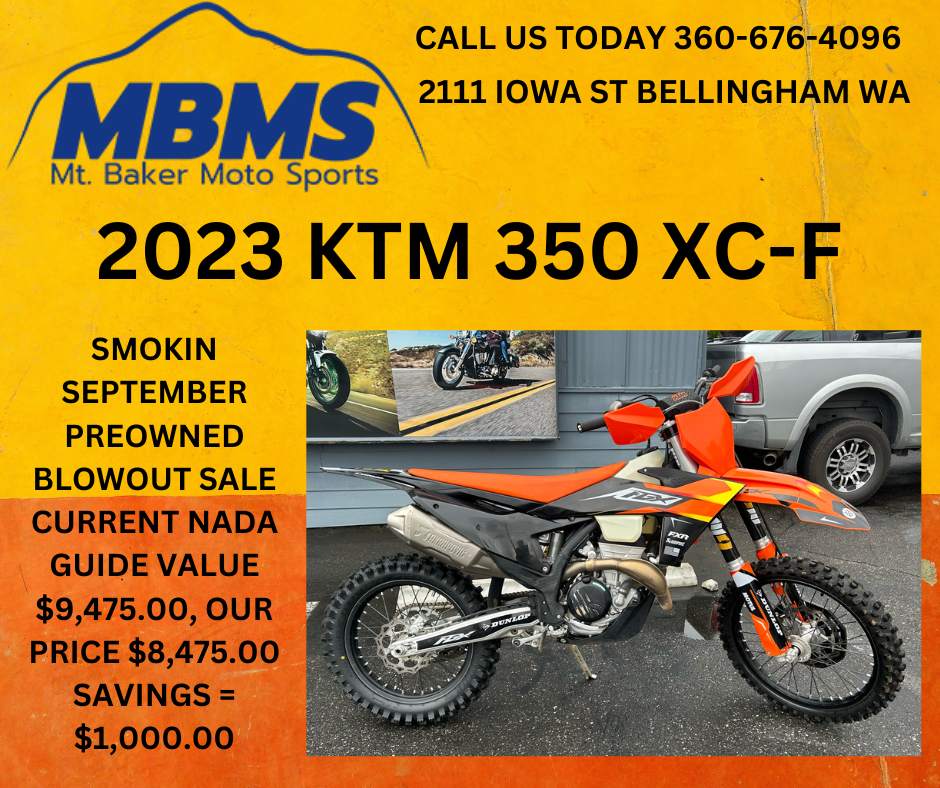 2023 KTM 350 XC-F in Bellingham, Washington - Photo 1