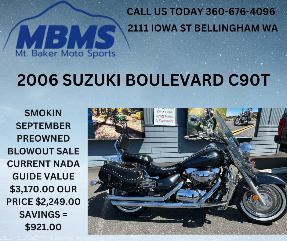 2006 Suzuki Boulevard C90T in Bellingham, Washington - Photo 1