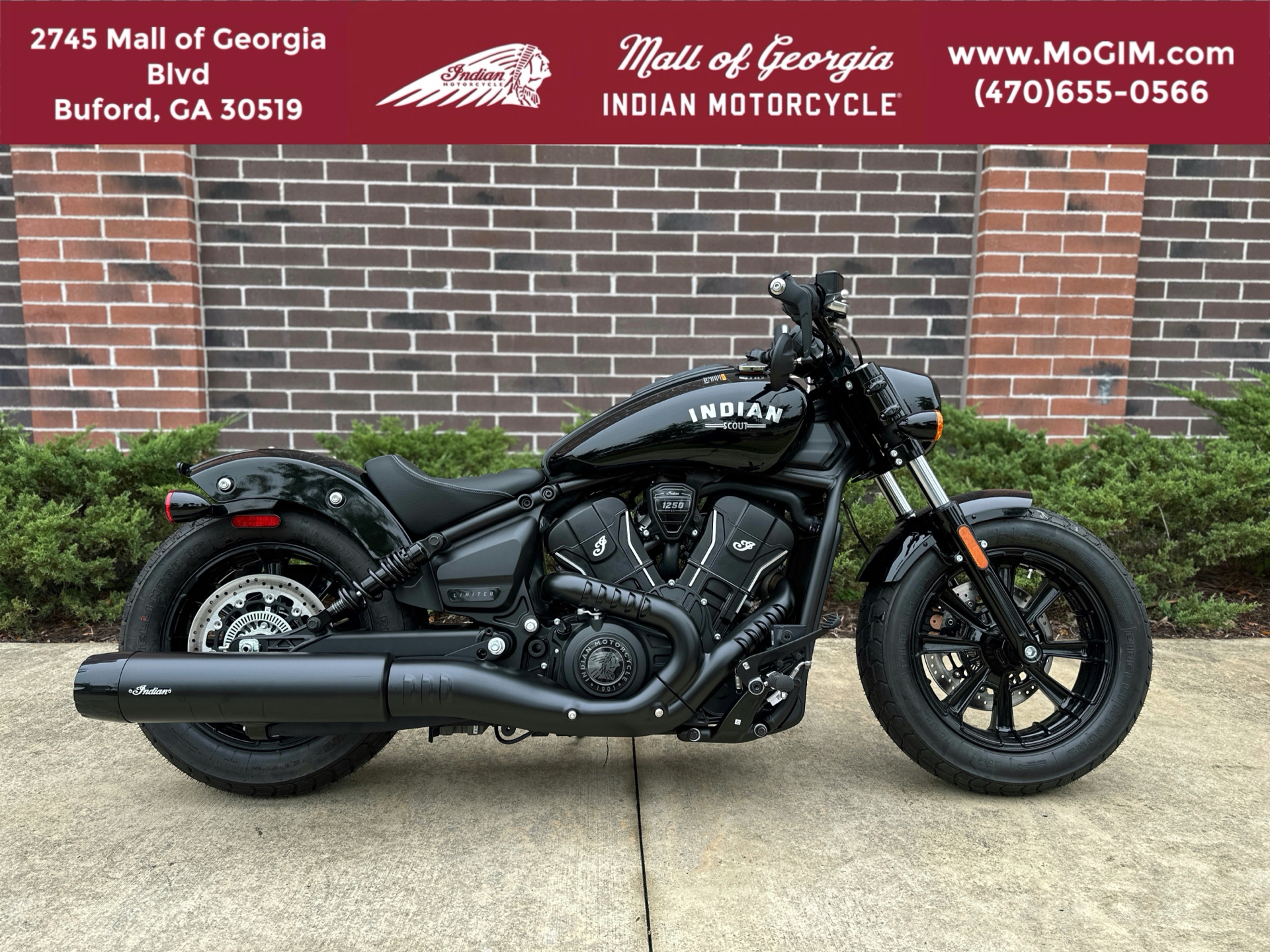 2025 Indian Motorcycle Scout® Bobber Limited +Tech in Buford, Georgia - Photo 1