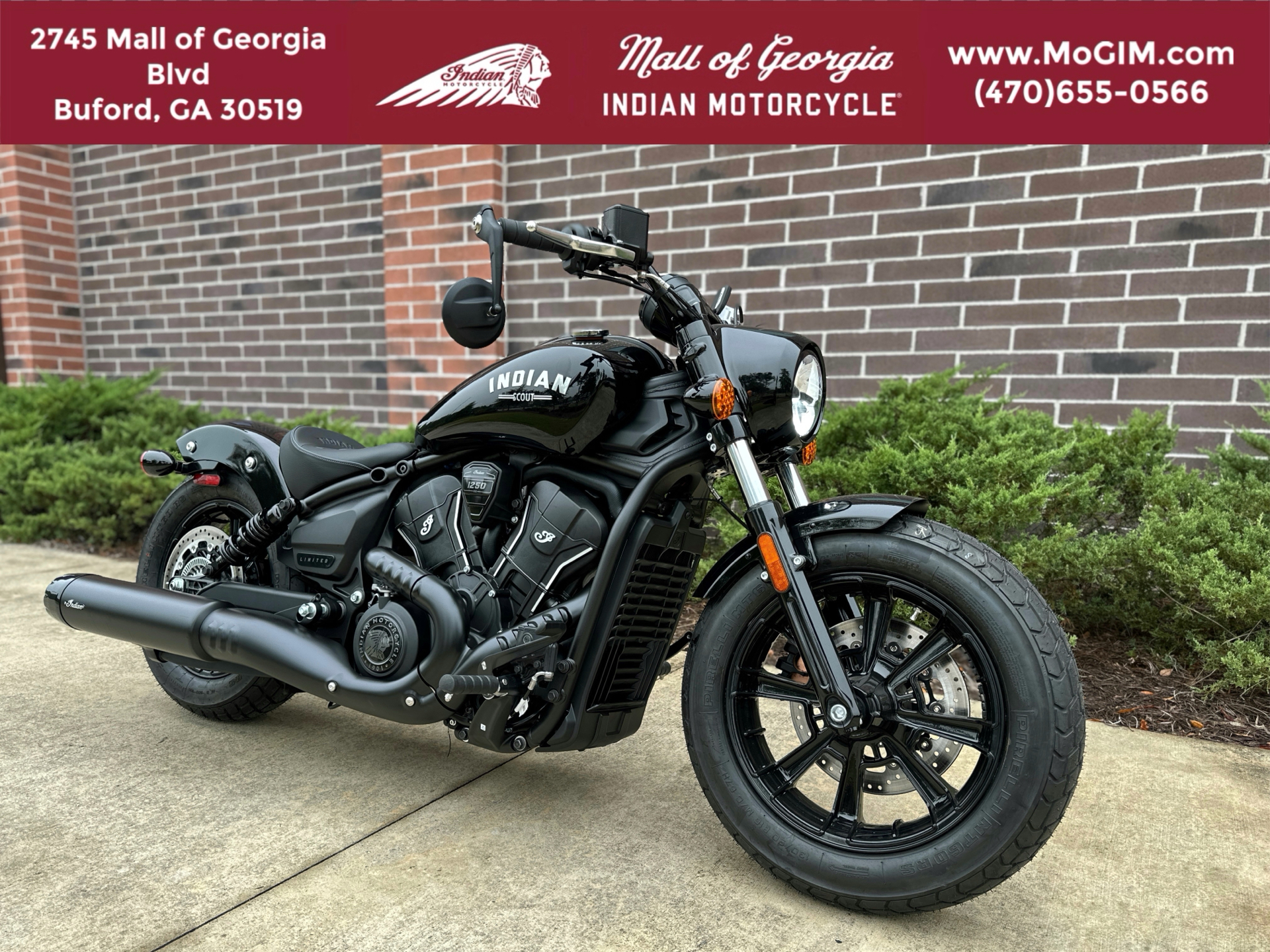 2025 Indian Motorcycle Scout® Bobber Limited +Tech in Buford, Georgia - Photo 2