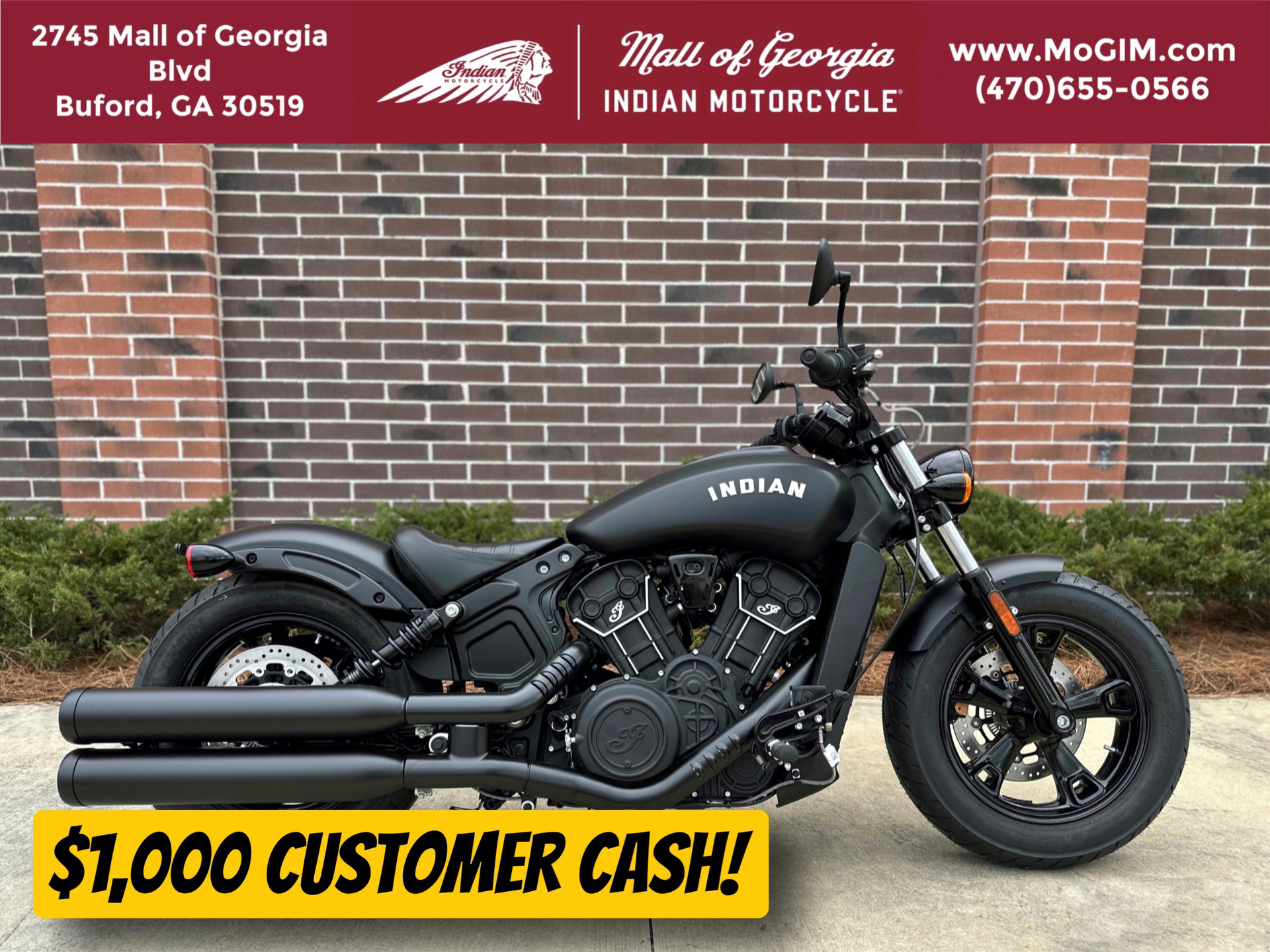 2023 Indian Motorcycle Scout® Bobber Sixty ABS in Buford, Georgia - Photo 1