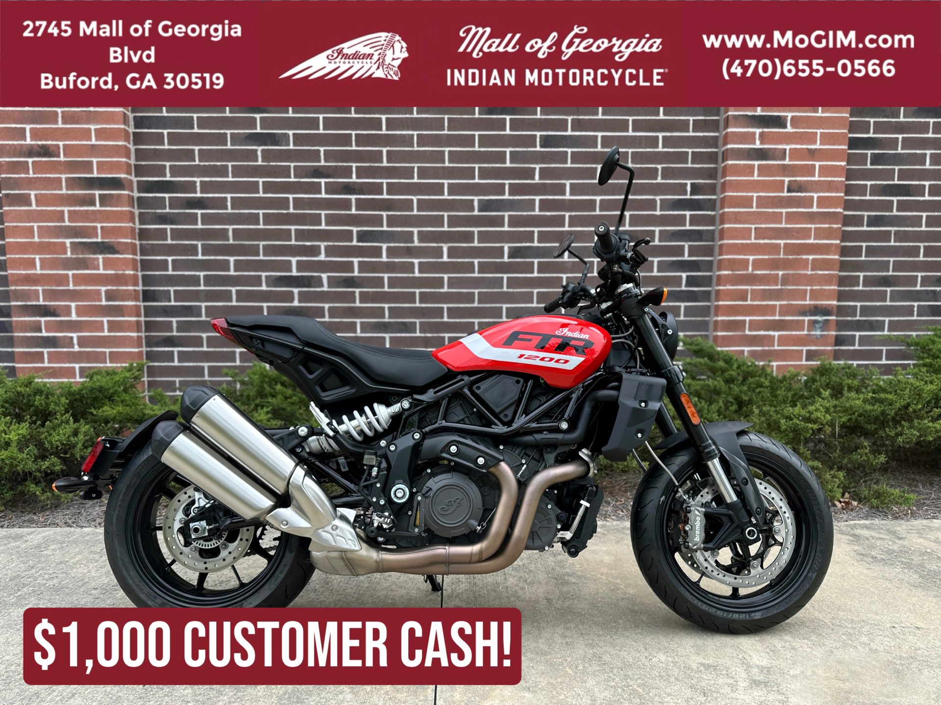 2024 Indian Motorcycle FTR in Buford, Georgia - Photo 1