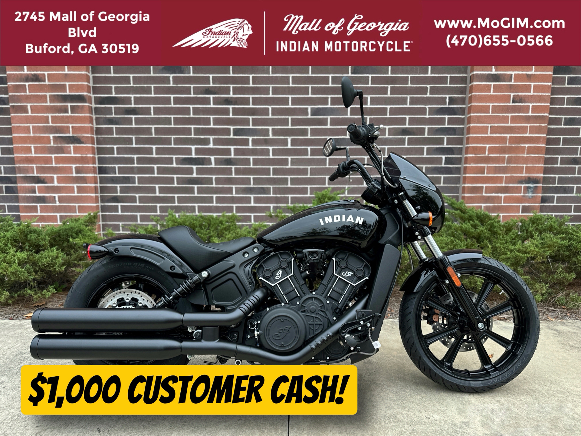 2023 Indian Motorcycle Scout® Rogue Sixty ABS in Buford, Georgia - Photo 1