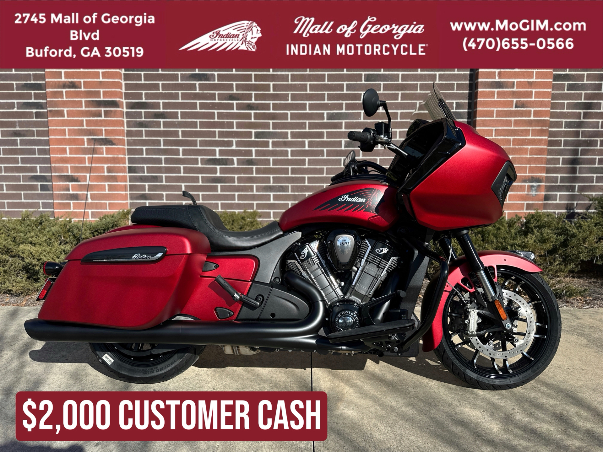 2024 Indian Motorcycle Challenger® Dark Horse® in Buford, Georgia - Photo 1