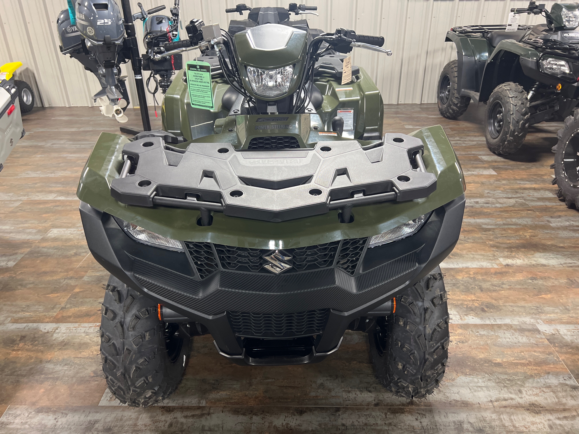 2023 Suzuki KingQuad 500AXi Power Steering in Purvis, Mississippi - Photo 2