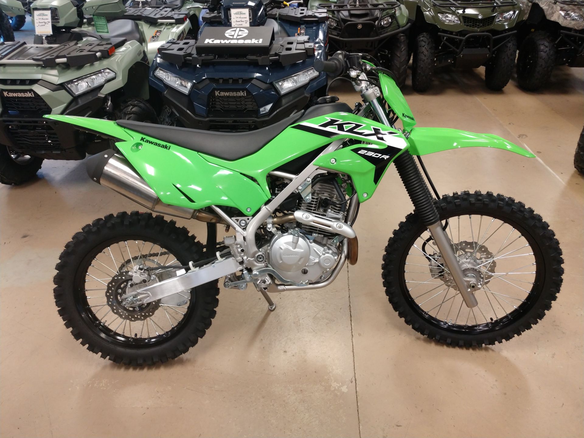 New 2024 Kawasaki KLX 230R Lime Green | Motorcycles in Unionville VA ...