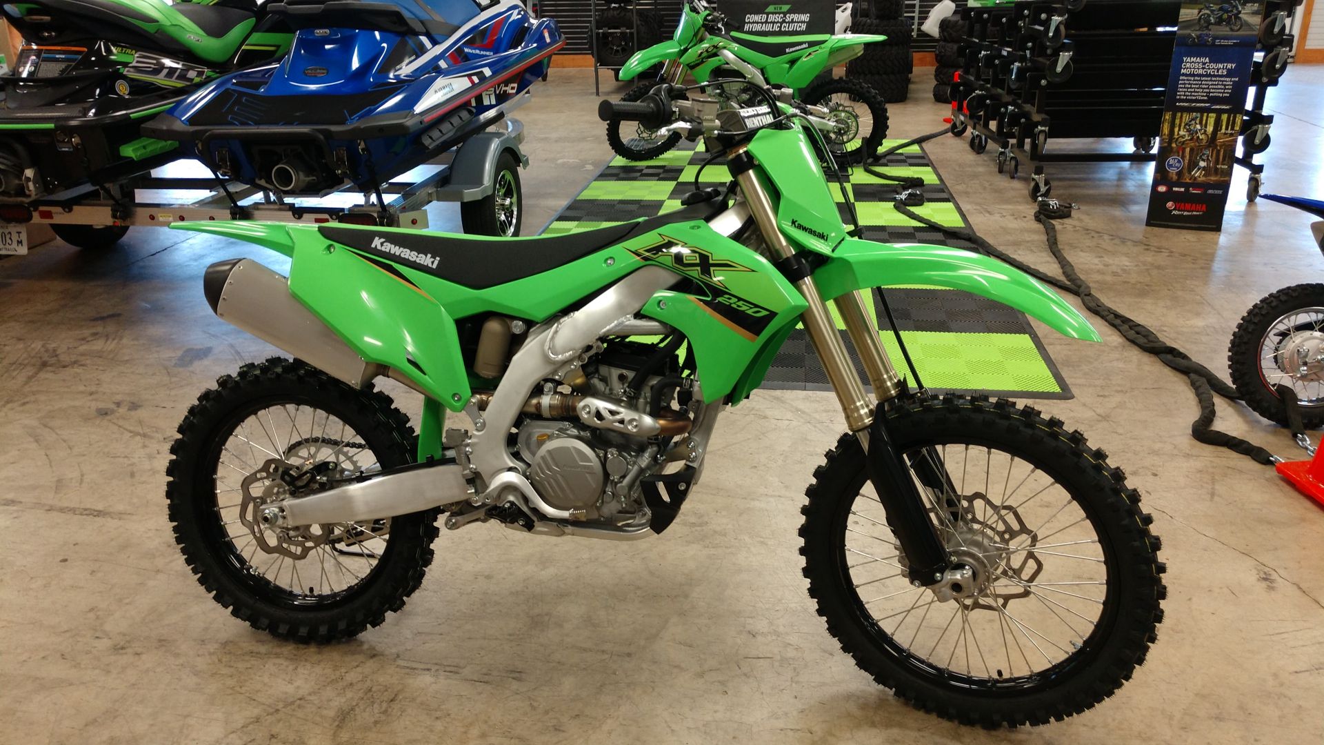 resultat tidsplan rester New 2022 Kawasaki KX 250 Lime Green | Motorcycles in Unionville VA |  KAW011642