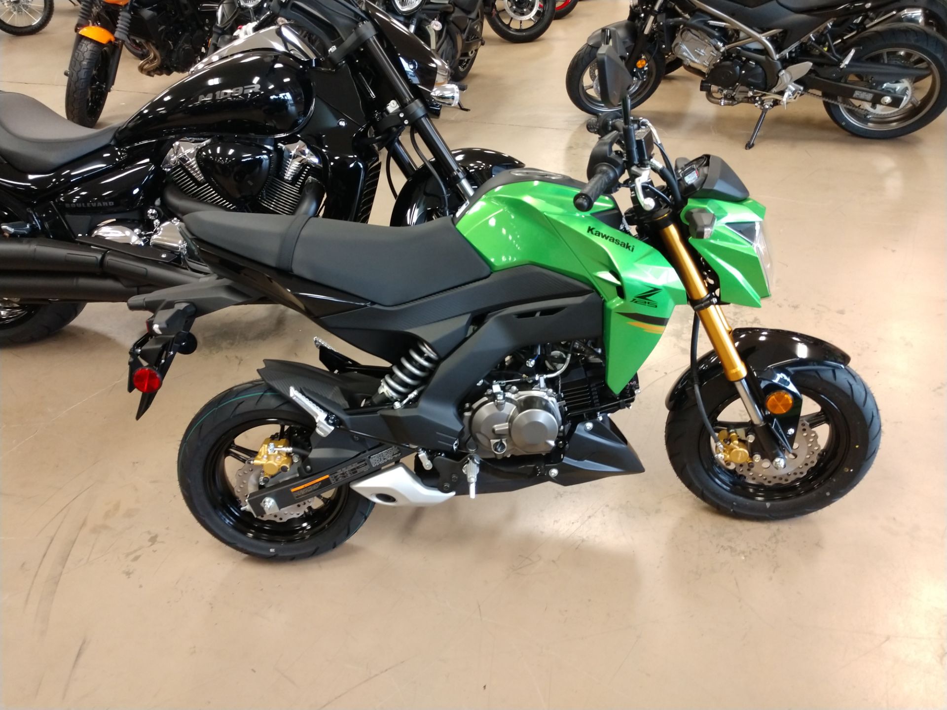 2024 Kawasaki Z125 Pro in Unionville, Virginia - Photo 1