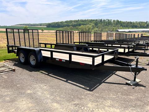 2023 MCT  6X18 Dual Axle Trailer in Millerstown, Pennsylvania - Photo 1