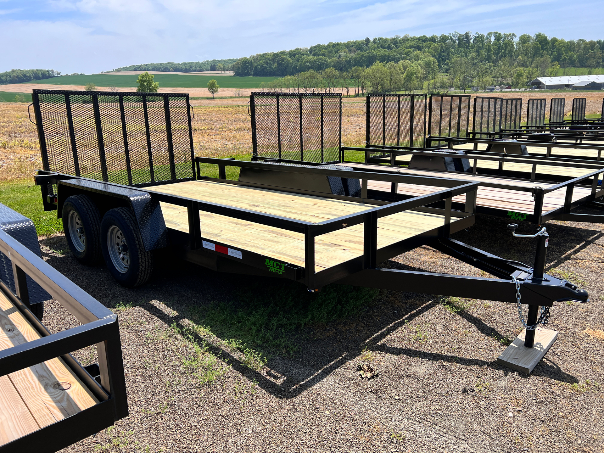 2023 MCT  6x14 Dual Axle Utility Trailer in Millerstown, Pennsylvania - Photo 1