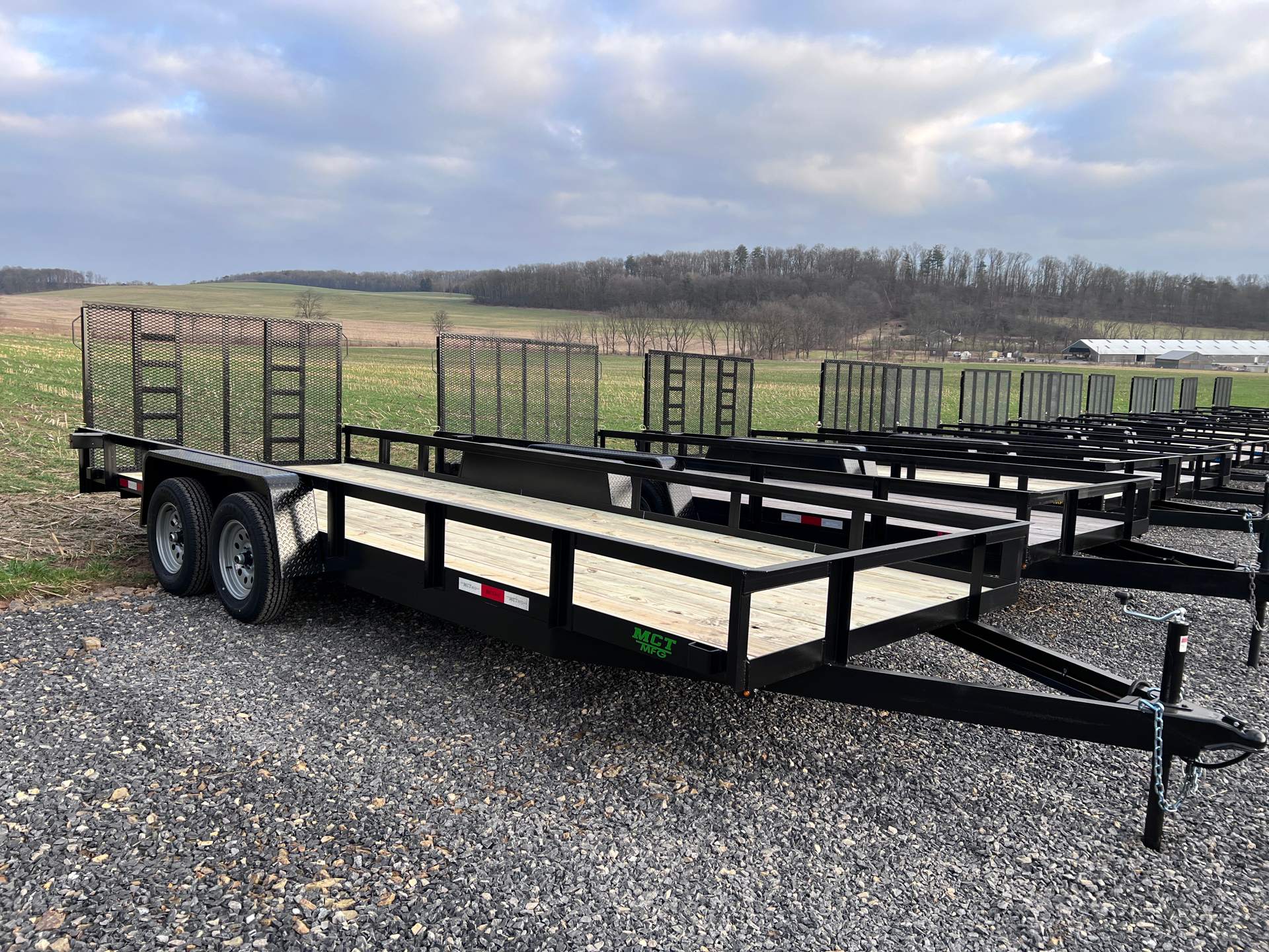 2024 MCT  6x20 Dual Axle Utility Trailer in Millerstown, Pennsylvania - Photo 1