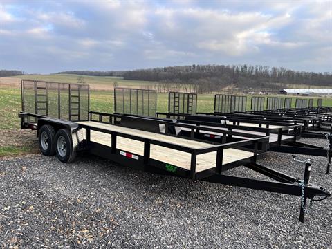2024 MCT  6x20 Dual Axle Utility Trailer in Millerstown, Pennsylvania - Photo 1