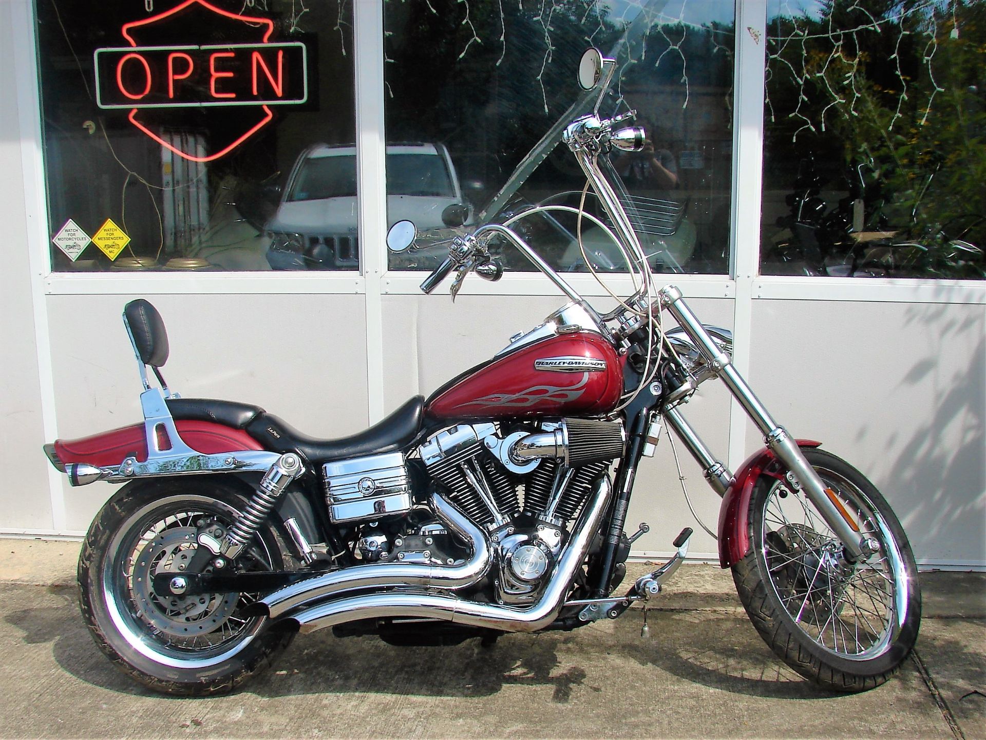 Used 2006 Harley Davidson Fxdwg Dyna Wide Glide Motorcycles In Williamstown Nj 8 19 21 02 Red